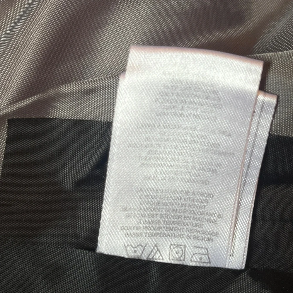 💜Rugged Bear Bunting / Snowsuit Quilted PolyesterZip Baby Size 12 Months GUC💜 - Picture 8 of 9